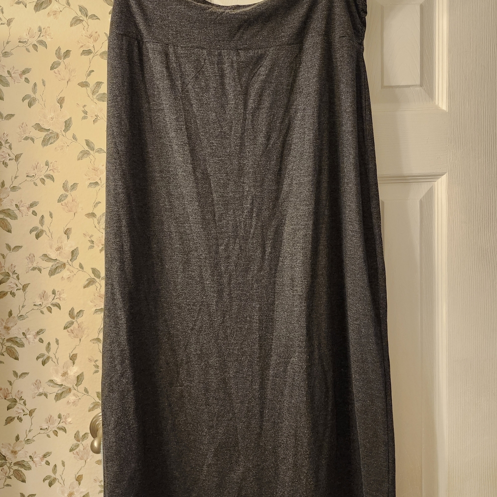 Faded Glory Charcoal Maxi Skirt